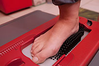 Foot During Scanning 